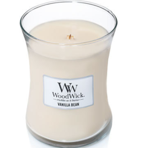 Candle vanilla bean scent