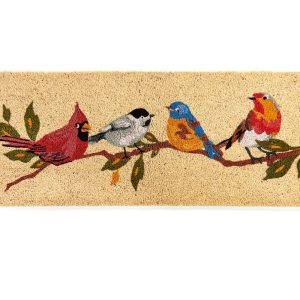 Coir Printed Birds Door Mat