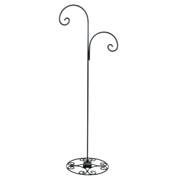 SHP57D Scroll Double Patio Sheperd Hook