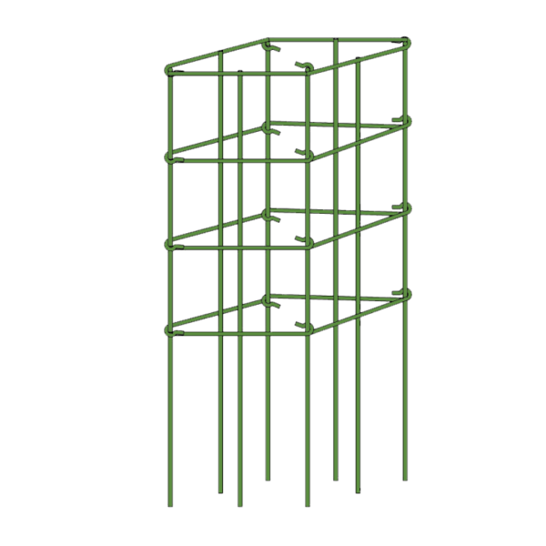 TC36 Folding Tomato Cage- Green