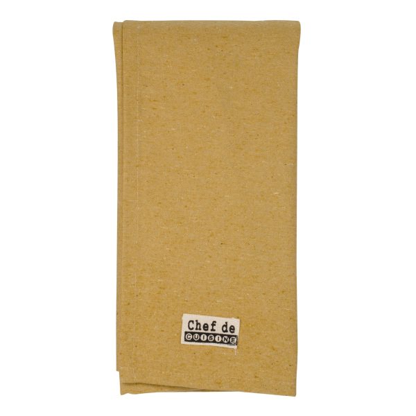 Ochre col. dish towel