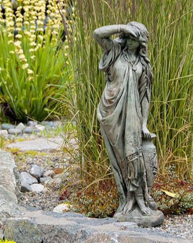 Bella Donna Garden Statue - Western Slate
