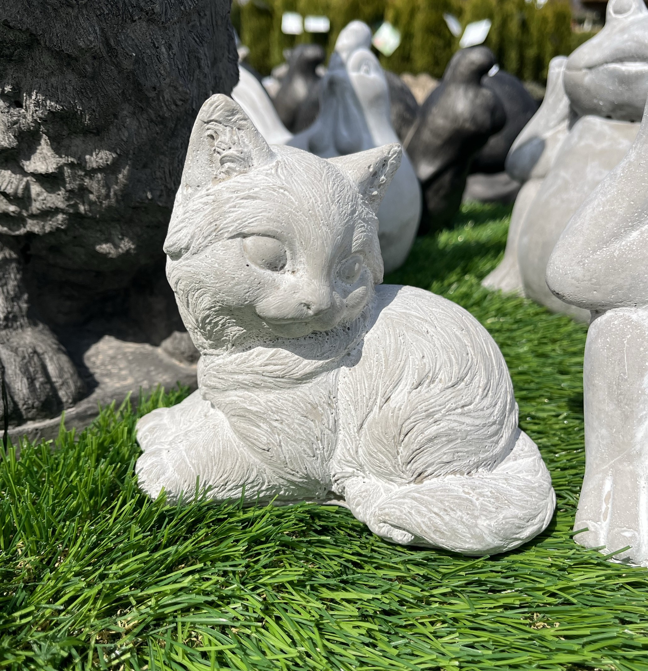 Deko Kitten Garden Statue