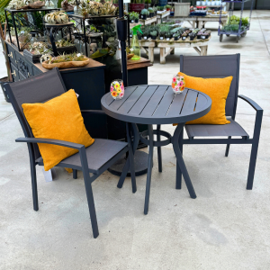 Estancia 3pc Textilene Bistro Chat Set