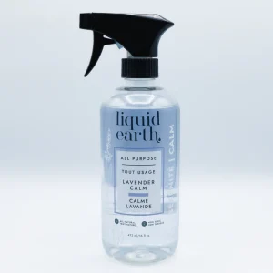 lavender calm all purpose cleaner product image against white backdrop