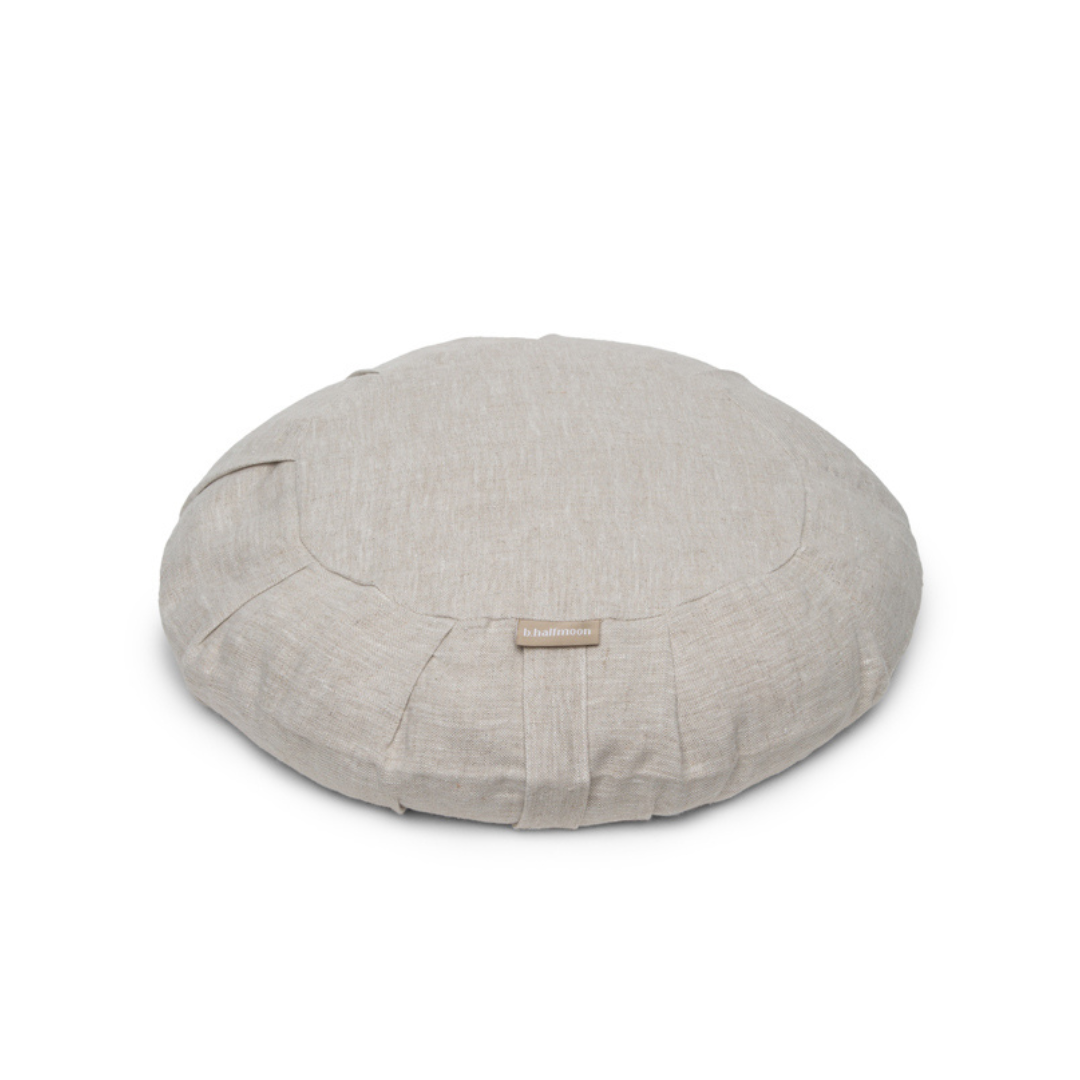 Linen Round Meditation Cushion