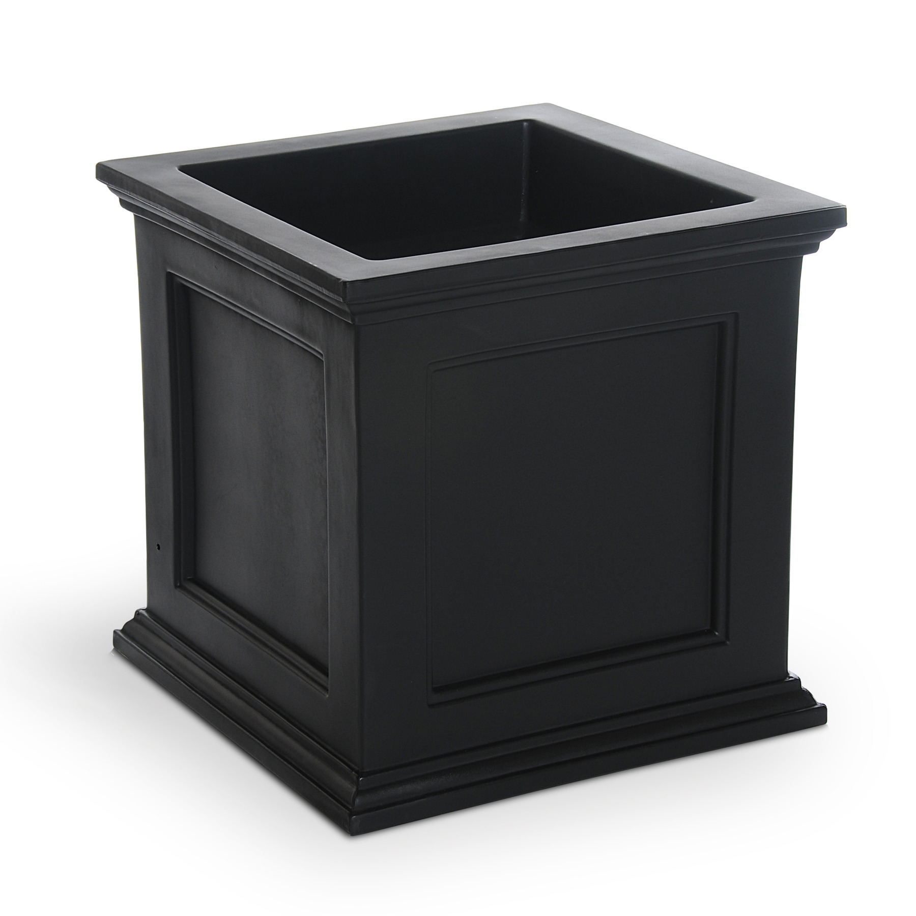 Fairfield 20x20 Square Planter - Black