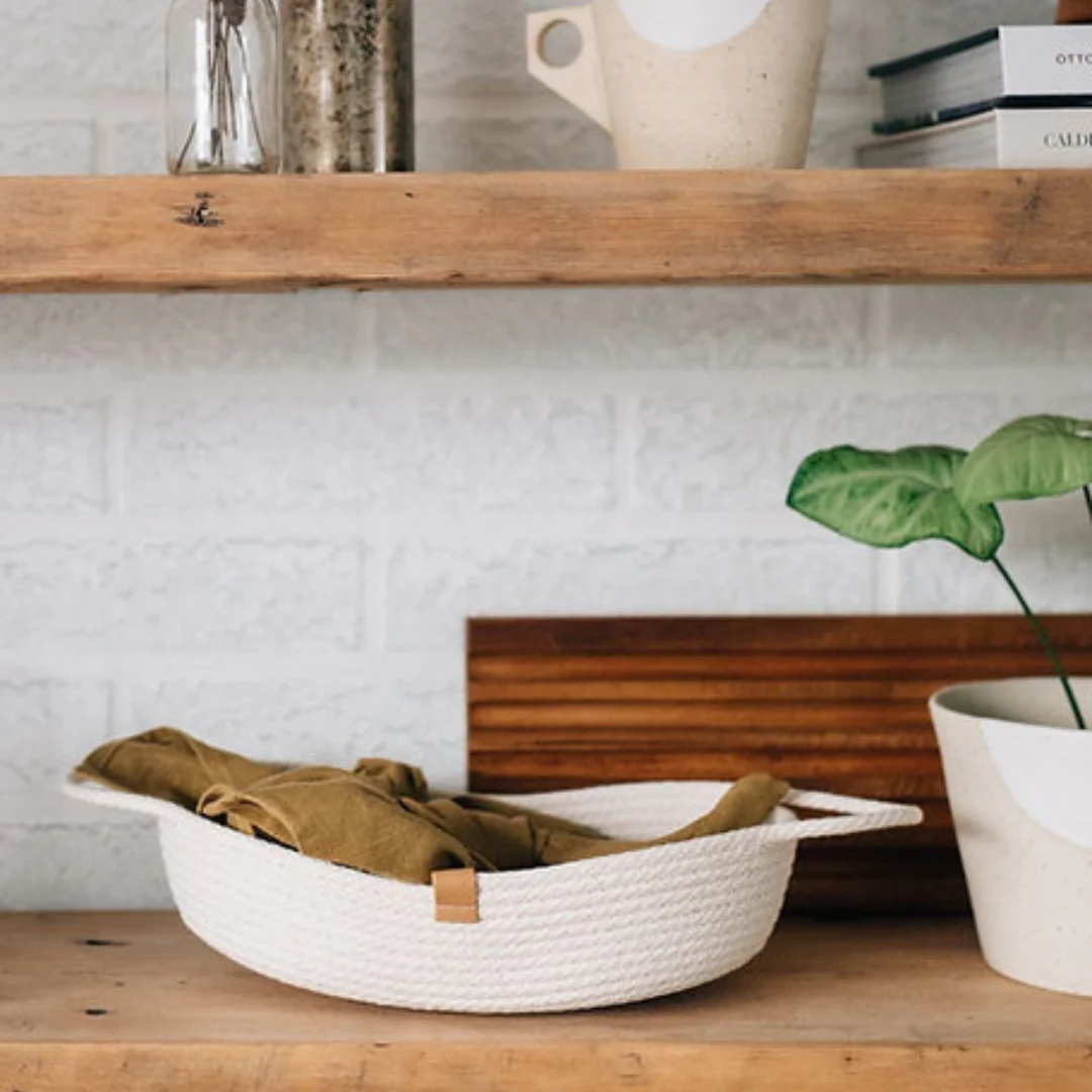 Woven Handmade - Oblong Bread Basket