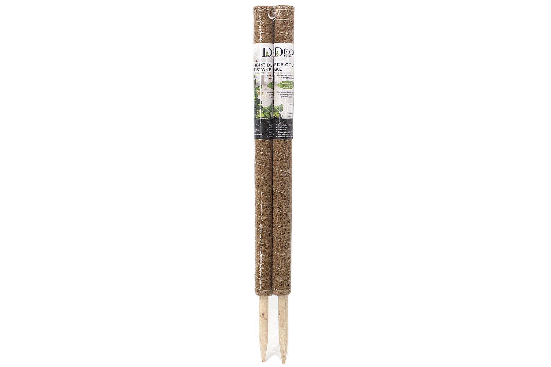 Stackable Plant Coir Stakes 2 Pack 32"