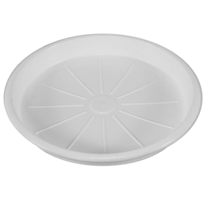Plastic White Saucer