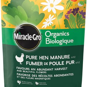 Miracle-Gro Organics Pure Hen Manure Plant Food 4-1-2 5kg