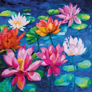 Lily Pond Napkins 20Pk