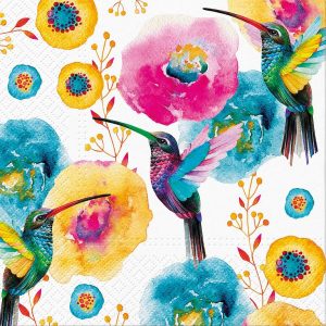 Hummingbird Napkins 20Pk