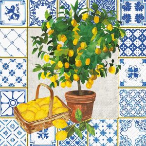 Luncheon Citrus Tree Napkins