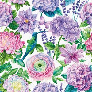 Luncheon Purple Delight Napkins