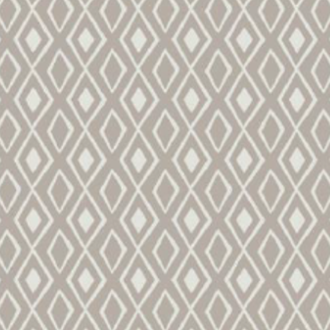 Polyweave Outdoor Rug - Playful Diamond Warm Grey
