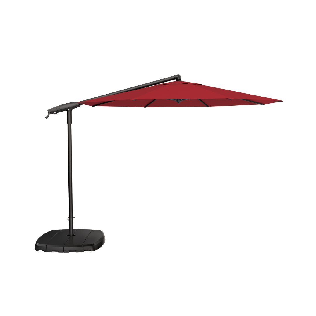 10ft Cantilever Octagon Umbrella (Solefin Fabric) Many Colours to Choose From