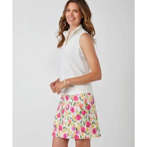 Charlie Paige Stretch Skort (Peony)