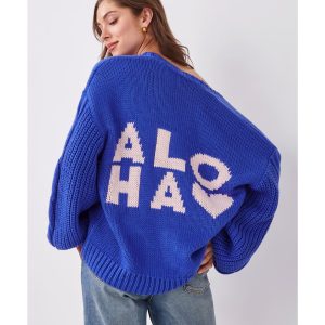 Charlie Paige Dreamy Knit Cardigan (Aloha)