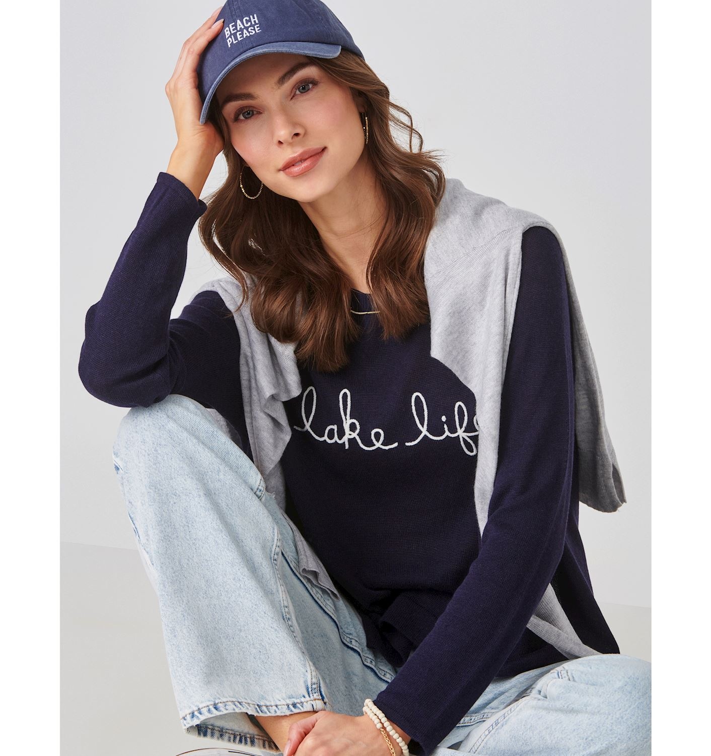 Charlie Paige Summer Crew Neck (Lakelife)