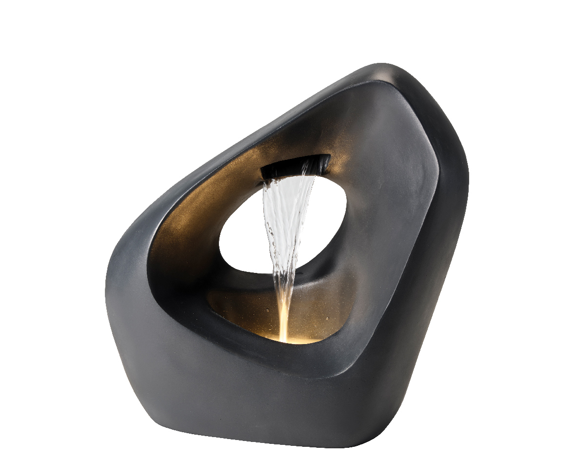 Monaco Anthracite Outdoor Fountain