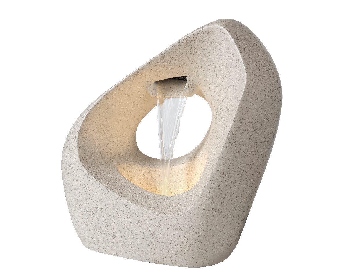 Monaco White Outdoor Fountain