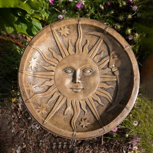 Astronomy Bird Bath - Ancient Stone