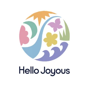 Hello Joyous Brand Logo on white background