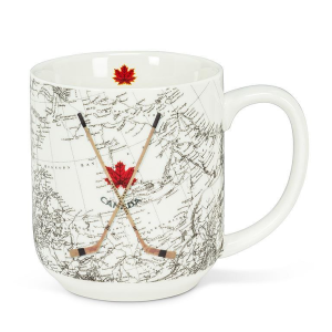 Hockey Stick Map Mug