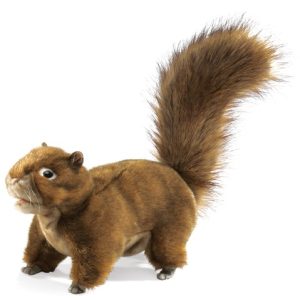 Folkmanis Hand Puppet - Red Squirrel Puppet