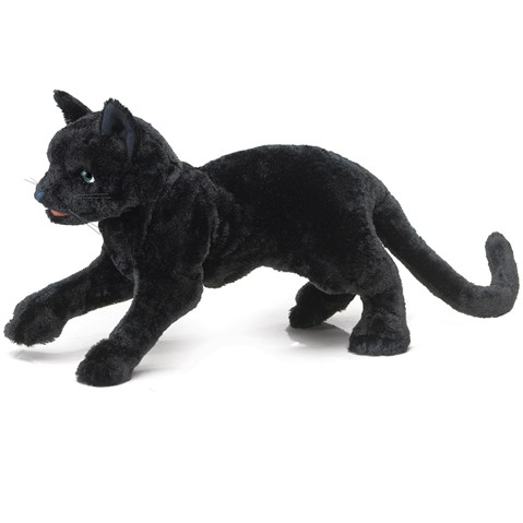 Folkmanis Hand Puppet - Black Cat Puppet
