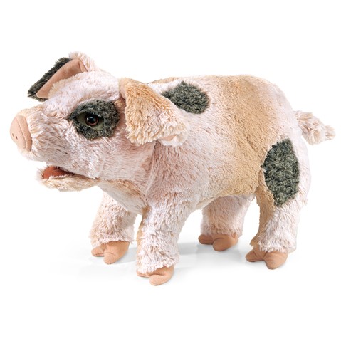 Folkmanis Hand Puppet - Grunting Pig Puppet