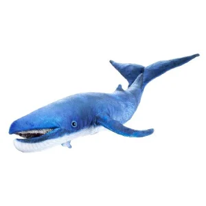 Folkmanis Hand Puppet - Blue Whale Puppet