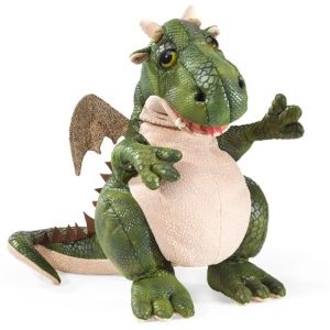 Folkmanis Hand Puppet - Friendly Dragon Puppet