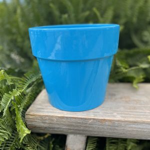 Malibu Pot Blue 6"