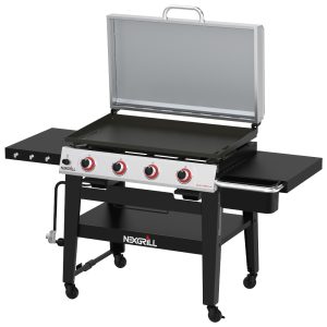 Nexgrill 4 Burner Propane Gas Grill 36in. with Griddle Top