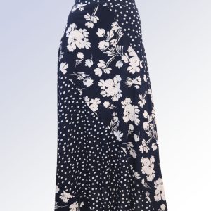 Point Zero Long Floral Skirt