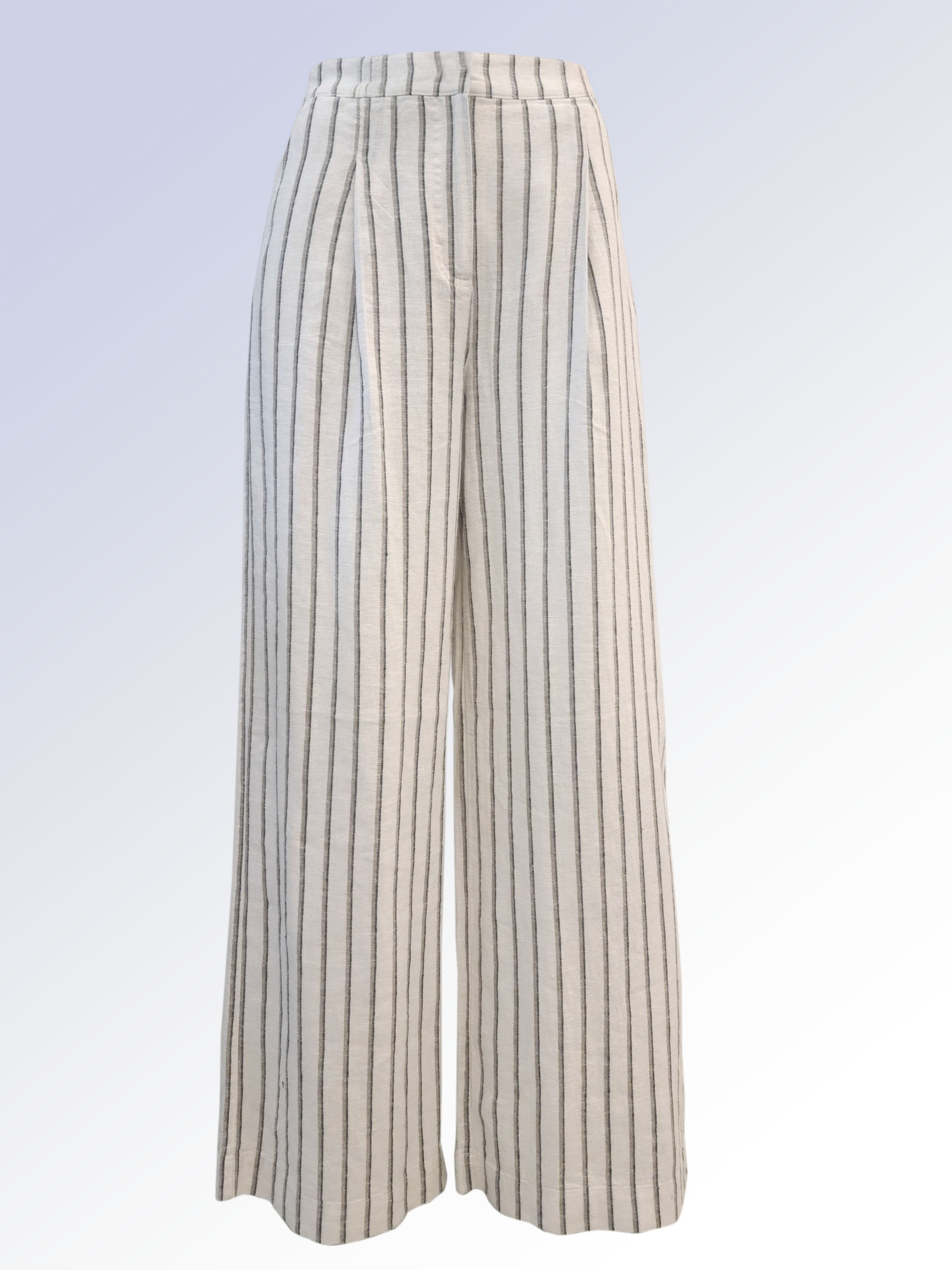 Point Zero Striped Wide Leg Pant