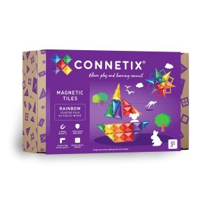 CONNETIX Rainbow Start Pack, 60 Pieces
