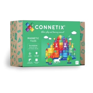CONNETIX Rainbow Creative Pack, 102 Pieces