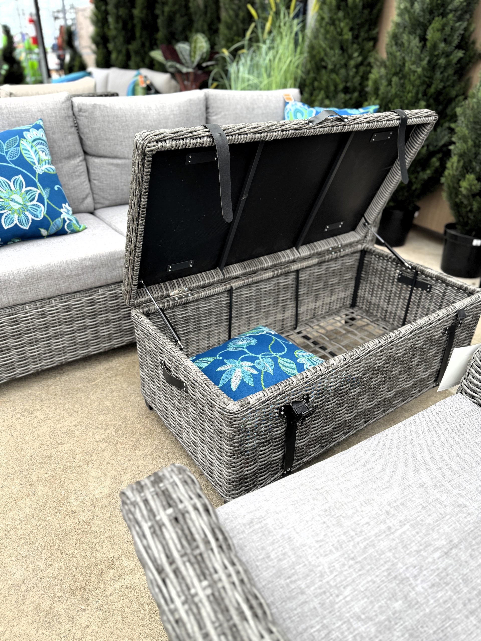 Antiqua Coffee Table with Storage