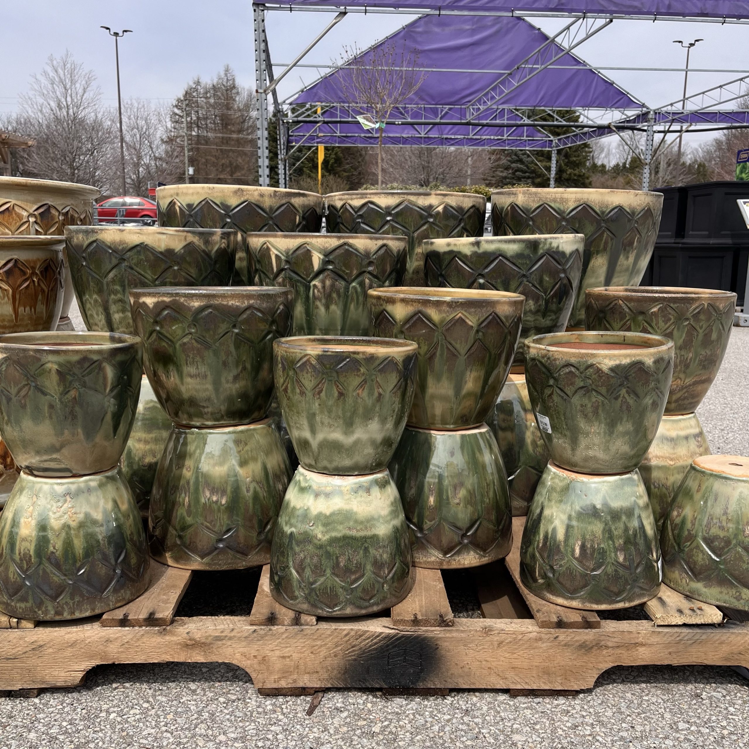 Star Outdoor Pot - Many Colours and Sizes Available