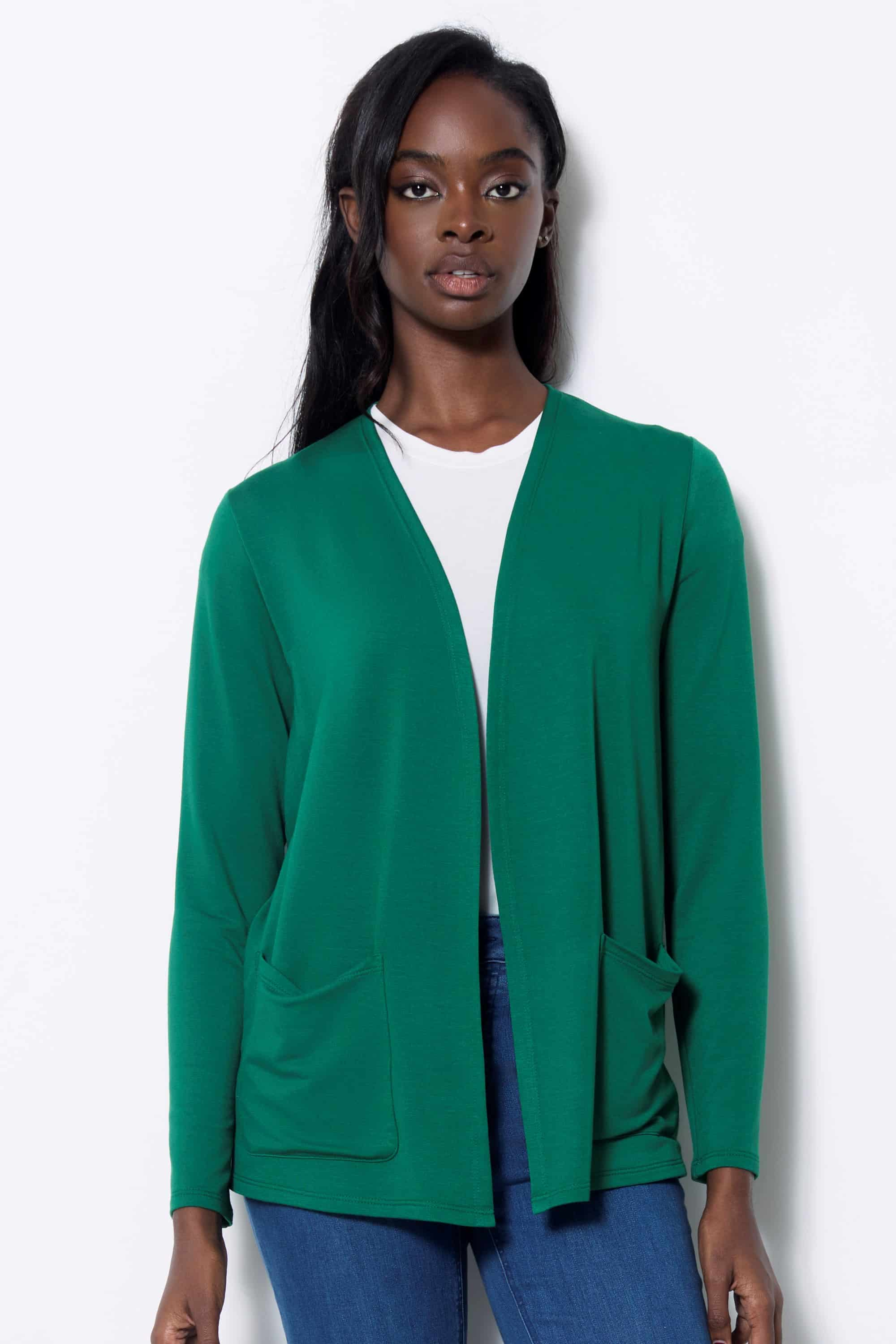 Up! Clothing Solid Provence Cardigan Duster (available in three colours)