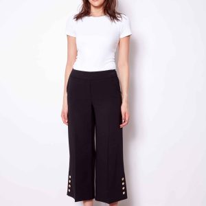 Up! Amalfi 25" Wide Leg 3 ButtonCrop (available in two colours)