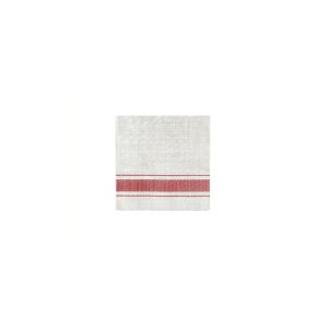 Bistro Stripe Cocktail Paper Napkin 20Pk Red