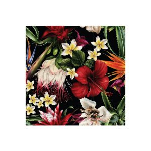 Midnight Tropical Printed Cocktail Napkin 20Pk Multi