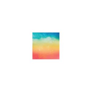 Sunset Printed Cocktail Napkin 20Pk Multi