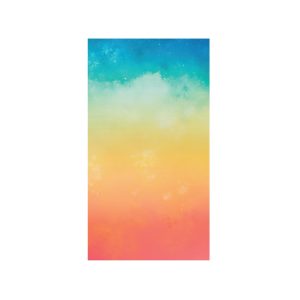 Sunset Printed Guest Napkin 16Pk Multi