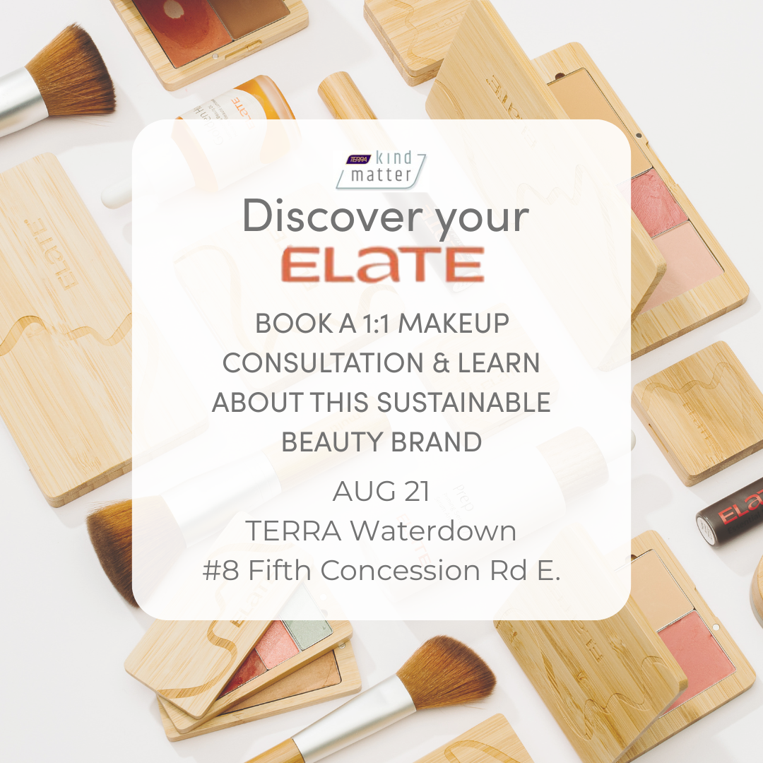 1:1 Makeup Consultation with Elate Cosmetics at TERRA Waterdown